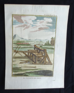 La Baliste de Siege... - Histoire de Polybe - Dom Vincent Thuillier - ca  1759