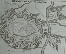 Load image into Gallery viewer, Dixmuyden / Diksmuiden - G. Bodenehr - ca 1725
