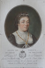 Load image into Gallery viewer, Anne de Dreux, Duchesse de Bretagne, Reine de France

