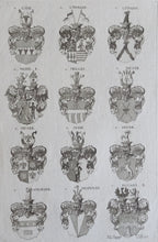 Load image into Gallery viewer, Johann Siebmachers - Wappenbuch - XI Supp. Tab 13
