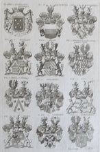 Load image into Gallery viewer, Johann Siebmachers - Wappenbuch - XI Supp. Tab 3
