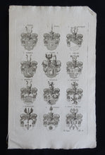 Load image into Gallery viewer, Johann Siebmachers - Wappenbuch - XI Supp. Tab 14
