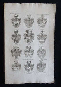 Johann Siebmachers - Wappenbuch - XI Supp. Tab 8