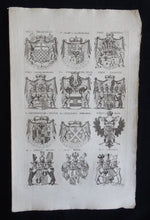 Load image into Gallery viewer, Johann Siebmachers - Wappenbuch - IX Supp. Tab 1

