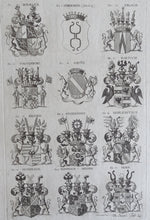Load image into Gallery viewer, Johann Siebmachers - Wappenbuch - IX Supp. Tab 2
