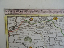 Load image into Gallery viewer, Carte du Duche de Limbourg ou sont les environs de Fauquemont, de Dalem, de Rolduc, d&#39;Aix la Chapelle
