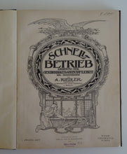 Load image into Gallery viewer, Neuere Wasserwerks-Pumpmaschinen für städtische Wasserversorgungs-Anlagen - A. Riedler - 1900
